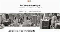 Desktop Screenshot of anainternationallawyer.com